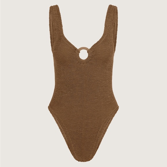 Hunza G Celine Swim With Tonal Hoops
Metallic Cocoa, BRAND NEW, $260 - Picture 2 of 10